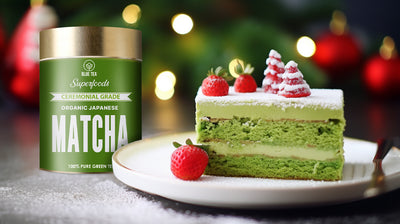 No-Bake Matcha Christmas Cake Recipe – Healthy, Hassle-Free, and Heavenly