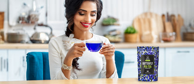 Can Butterfly Pea Tea Really Soothe Stress and Anxiety