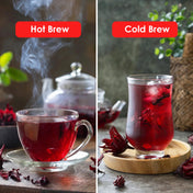 Hibiscus tea bag