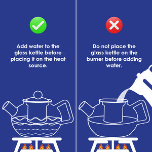 glass kettle for tea