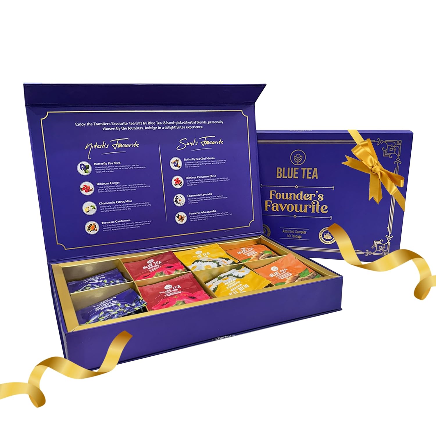 Founder's Favourite Herbal Tea Gift – Blue Tea | Health in Every