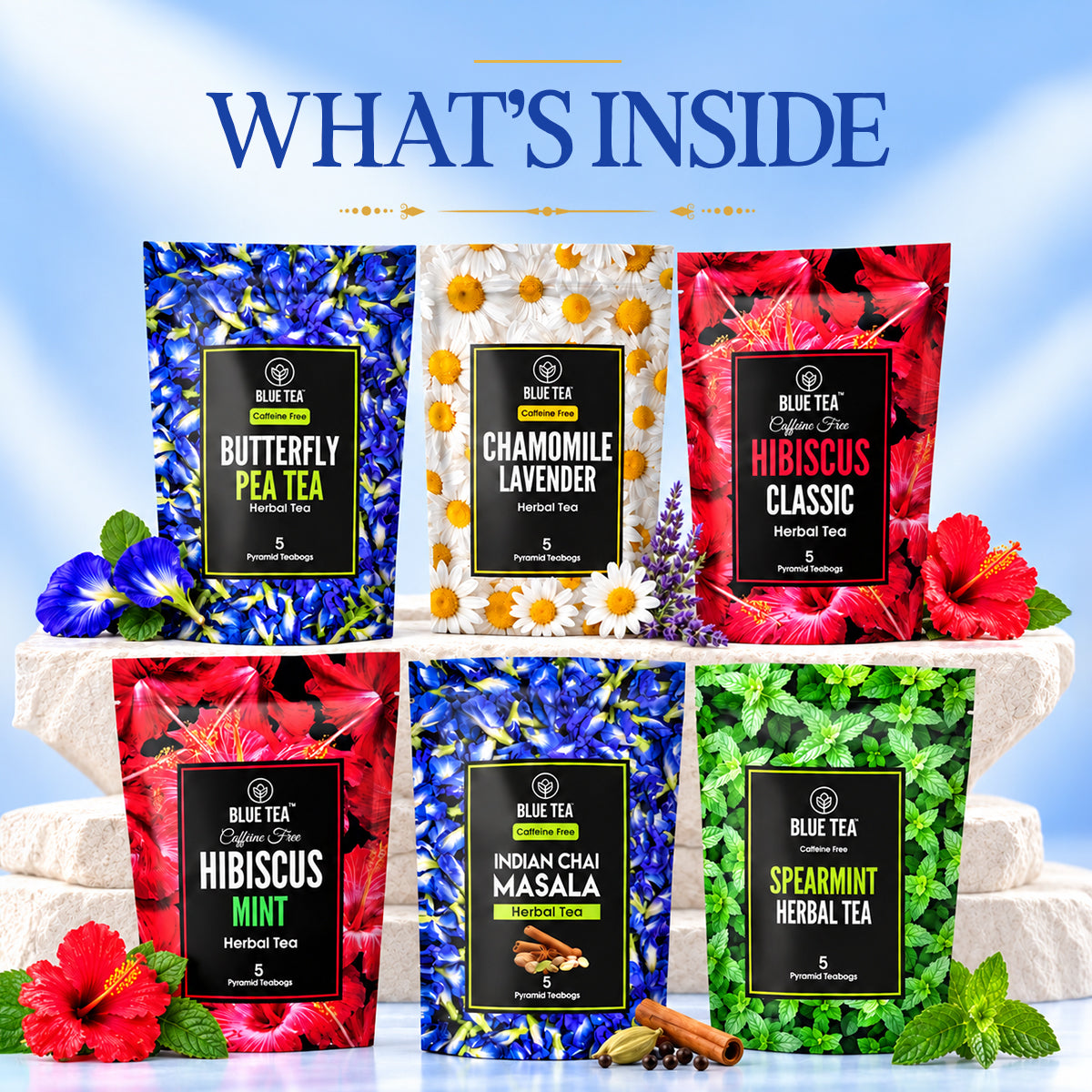 Assorted Flower Herbal Infusion - 30TB | Box