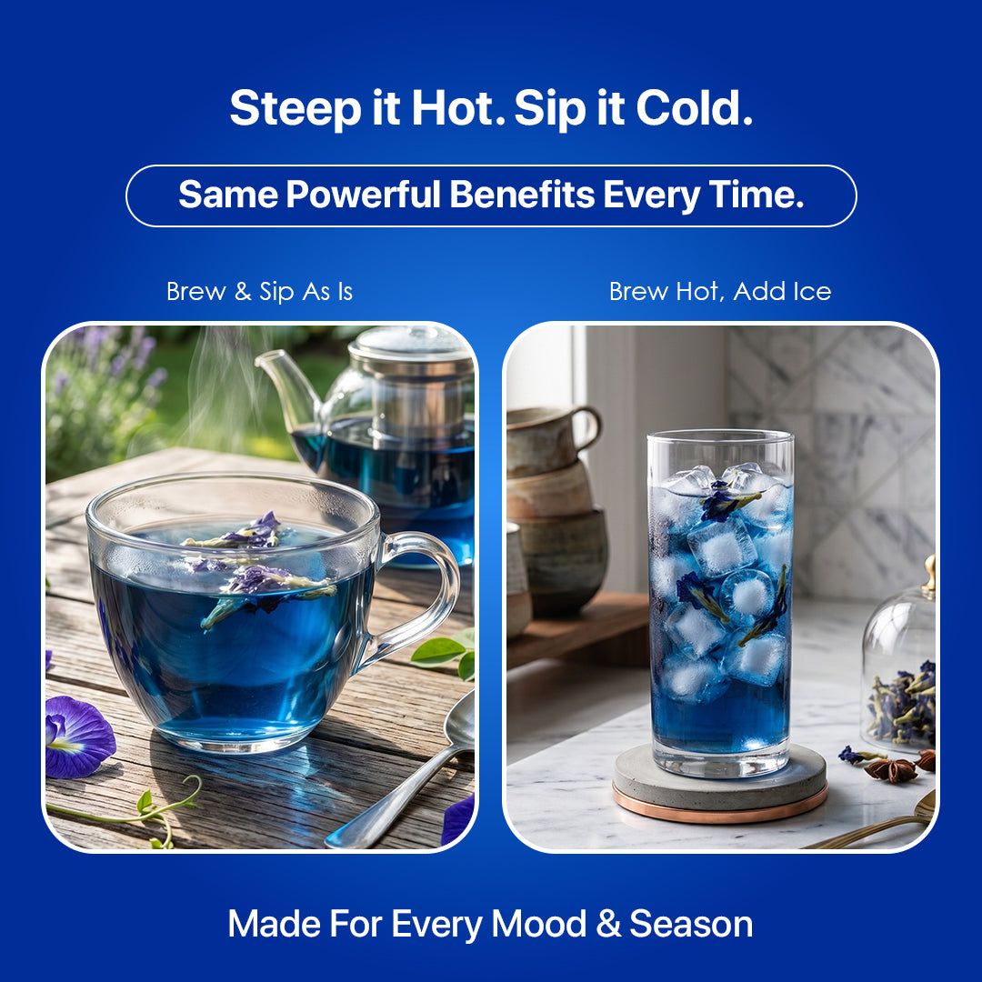 Butterfly Pea Flower Herbal Tea - 200 Teabags