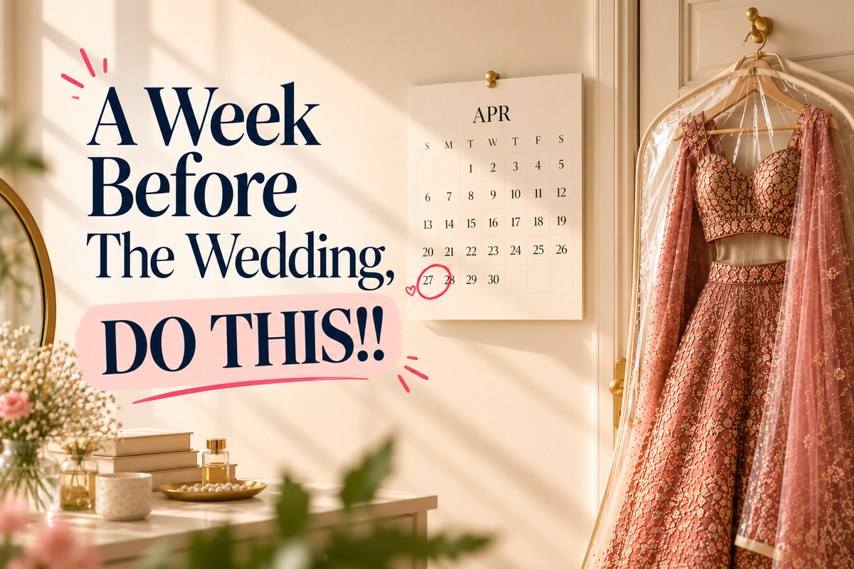 The Week Before Your Wedding: Keep Your Wellness Routine Familiar, Simple and Consistent
