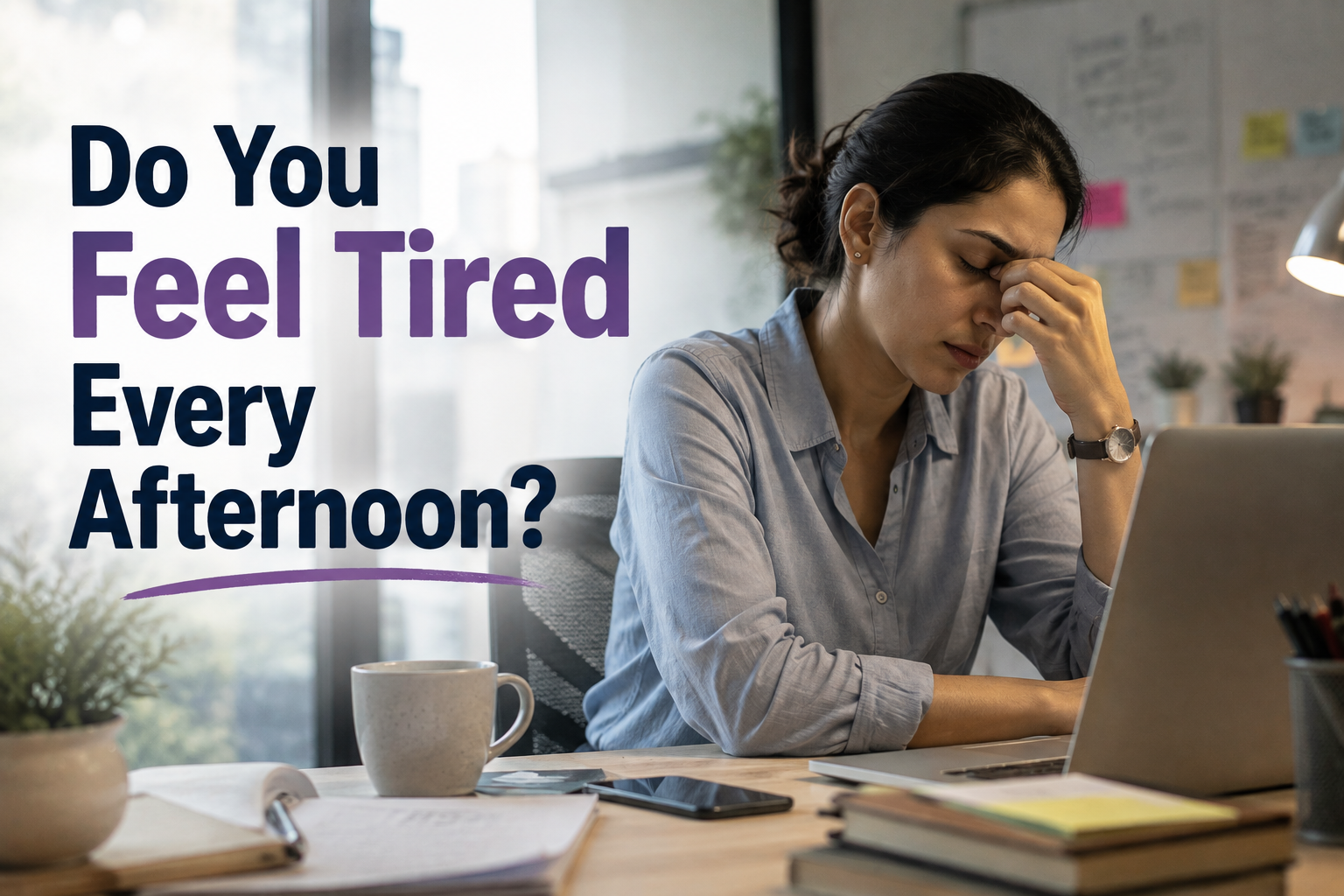 Why Healthy People Still Feel Tired Every Afternoon