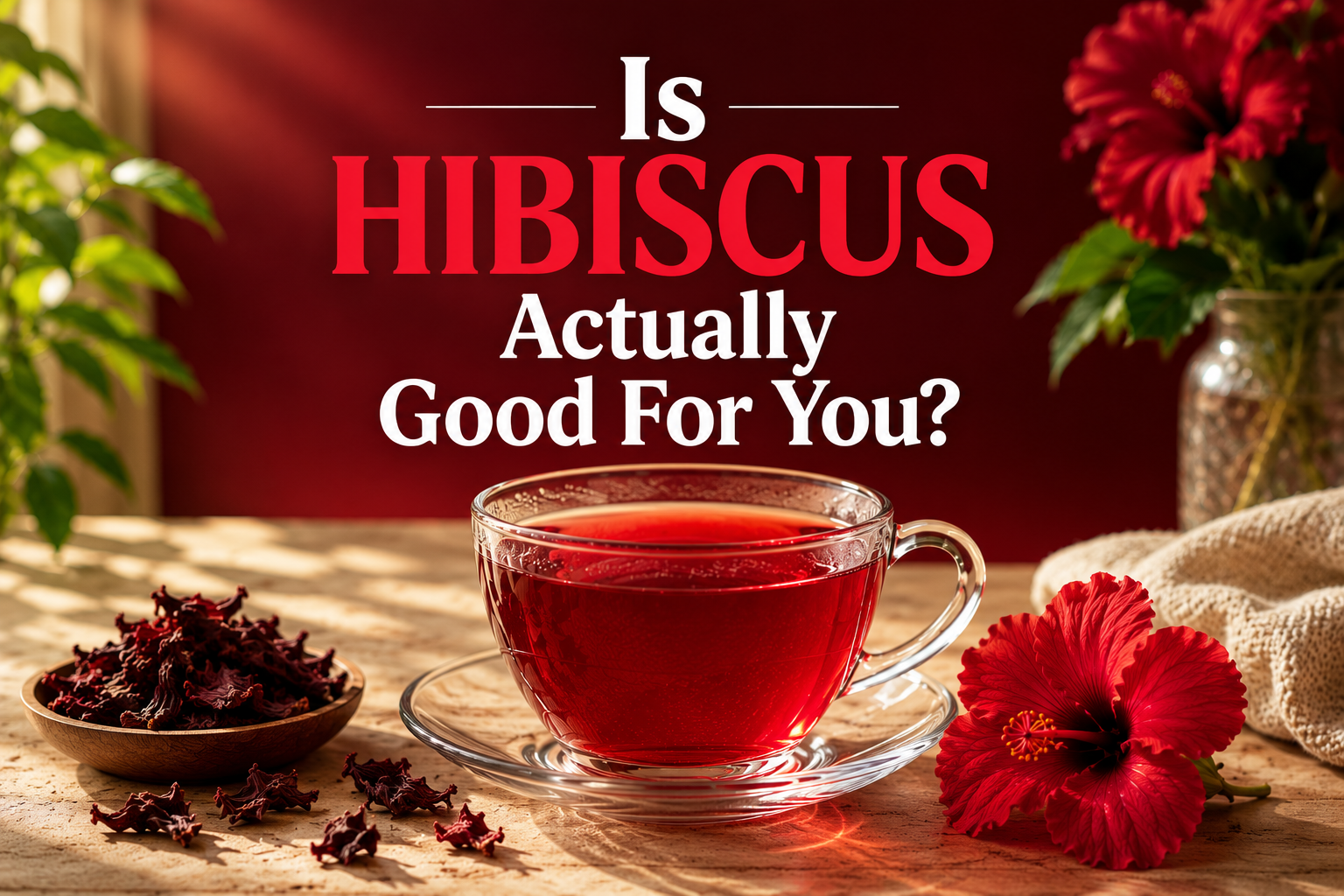 Hibiscus for Skin & Hair: What Research Actually Says