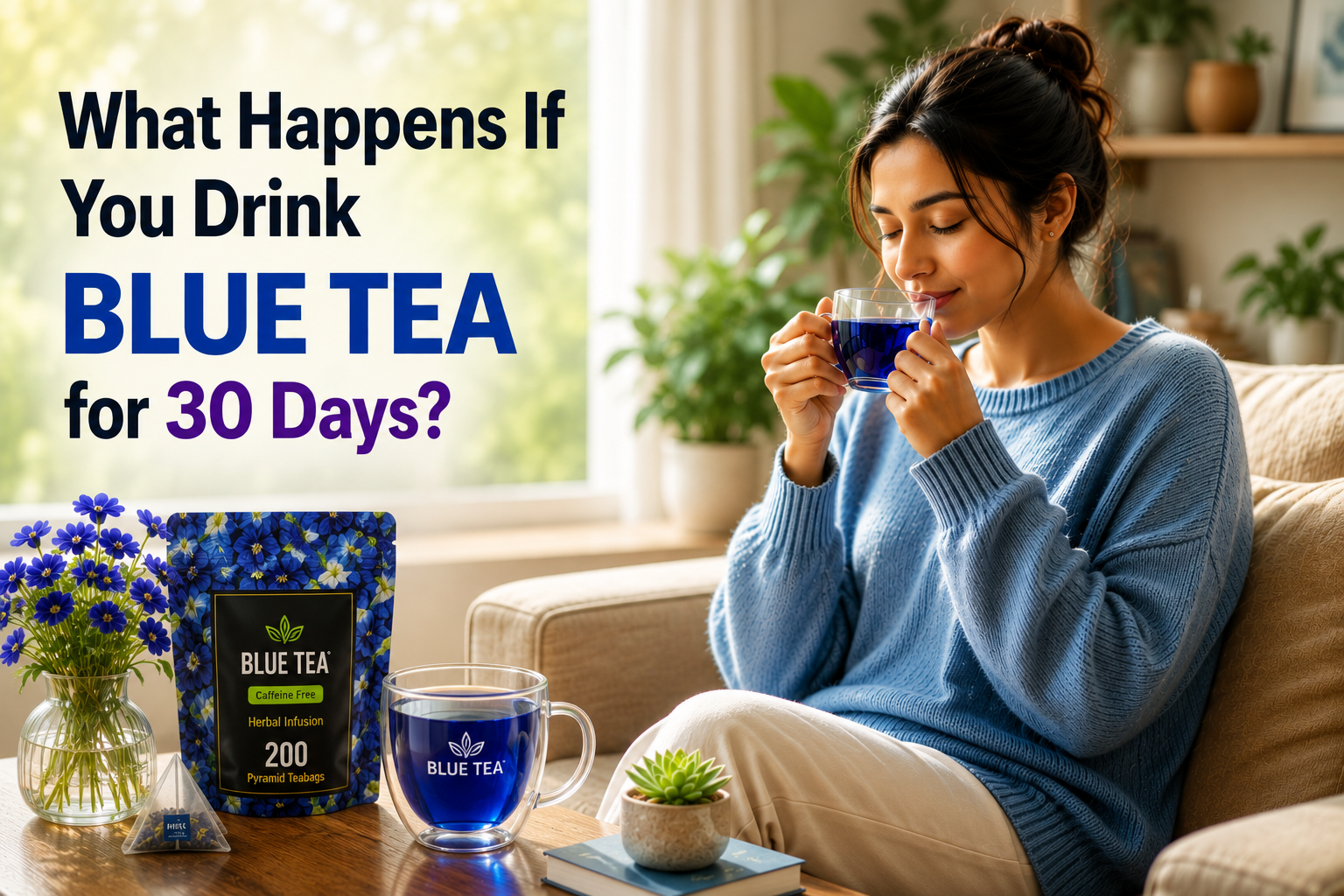 What Happens If You Drink Butterfly Pea Tea Every Morning for 30 Days?