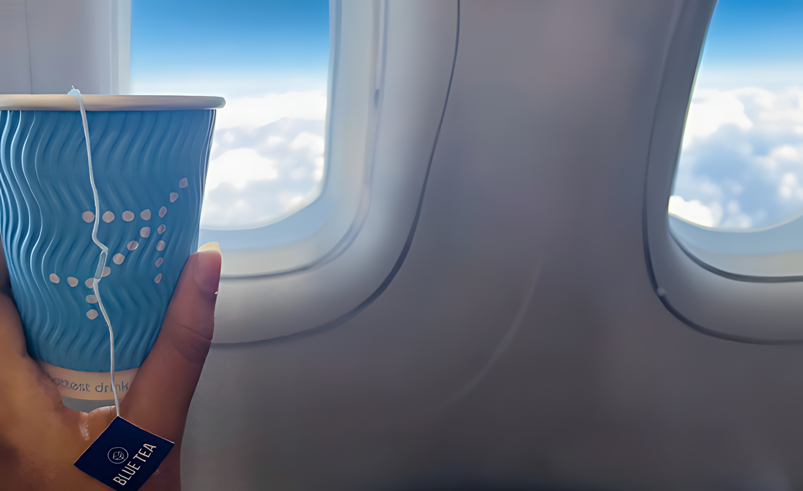 Discover the Calming Charm of Blue Tea on IndiGo Flights