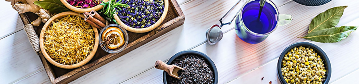 Herbal Tea, Ayurvedic Tea, Shark Tank featured Tea Brand, Blue Tea, Blue colored tea, Stress relief tea,