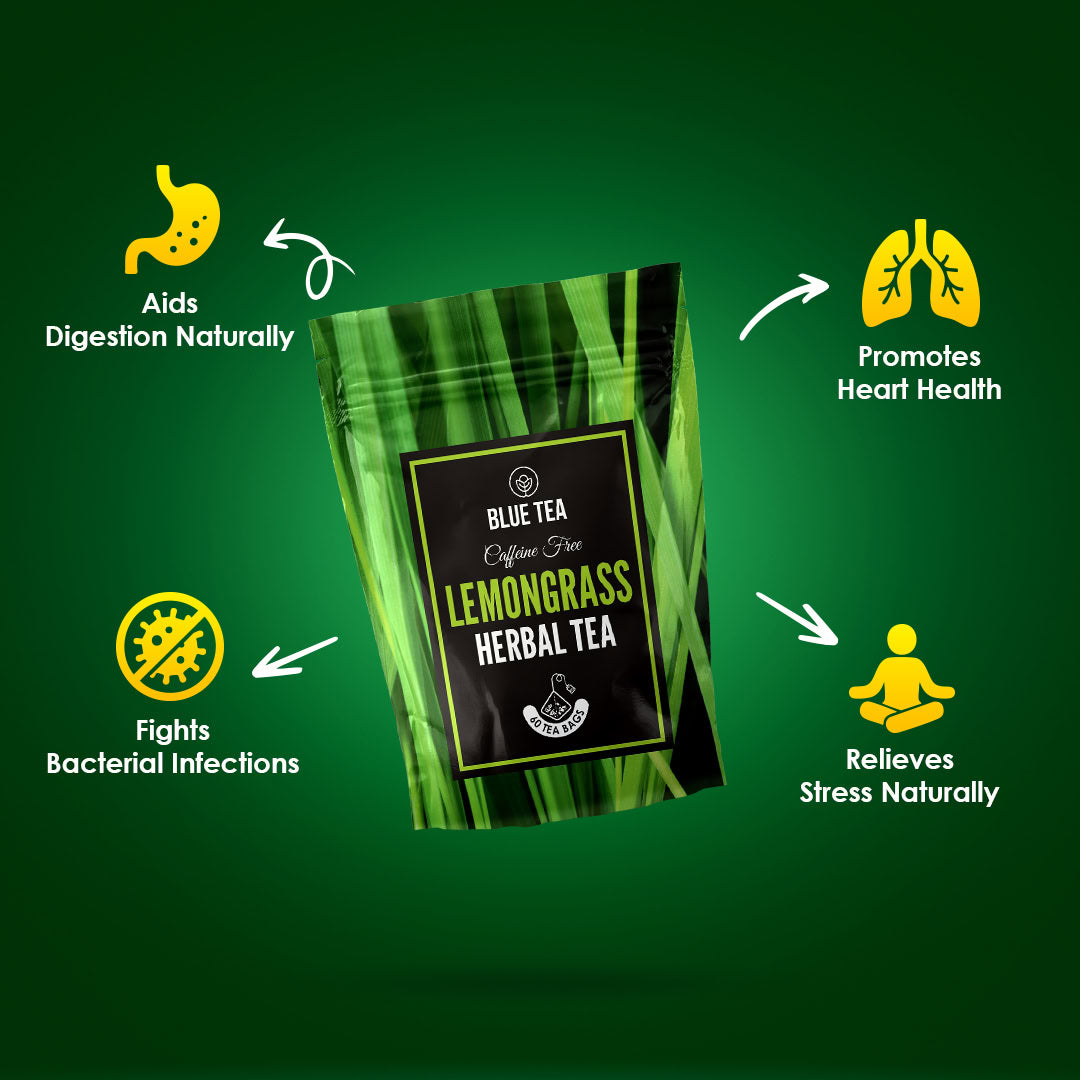 Lemongrass Herbal Tea - 60 Tea Bags