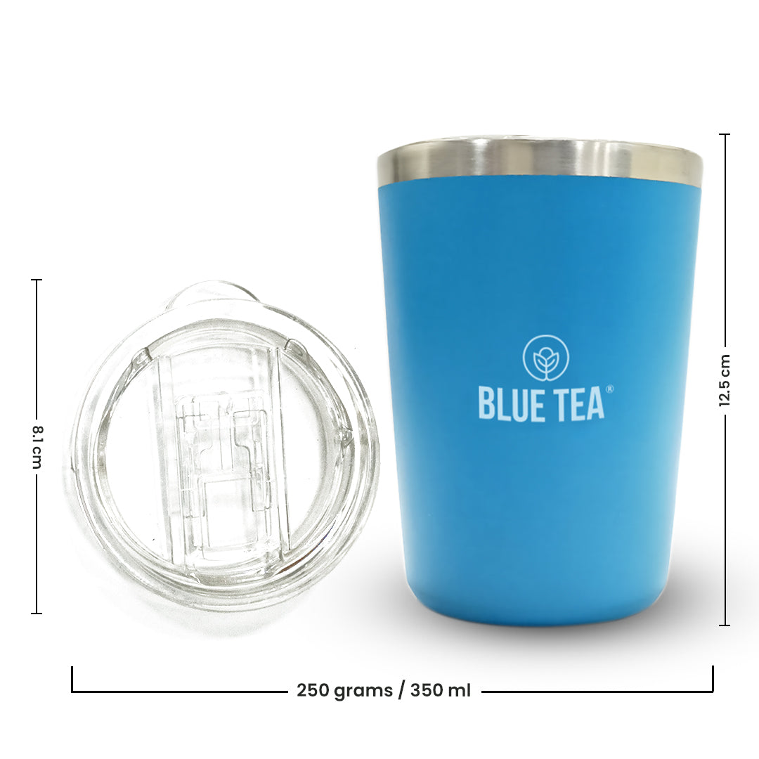 Stainless Steel Insulated Tumbler - 350 ml – Blue Tea