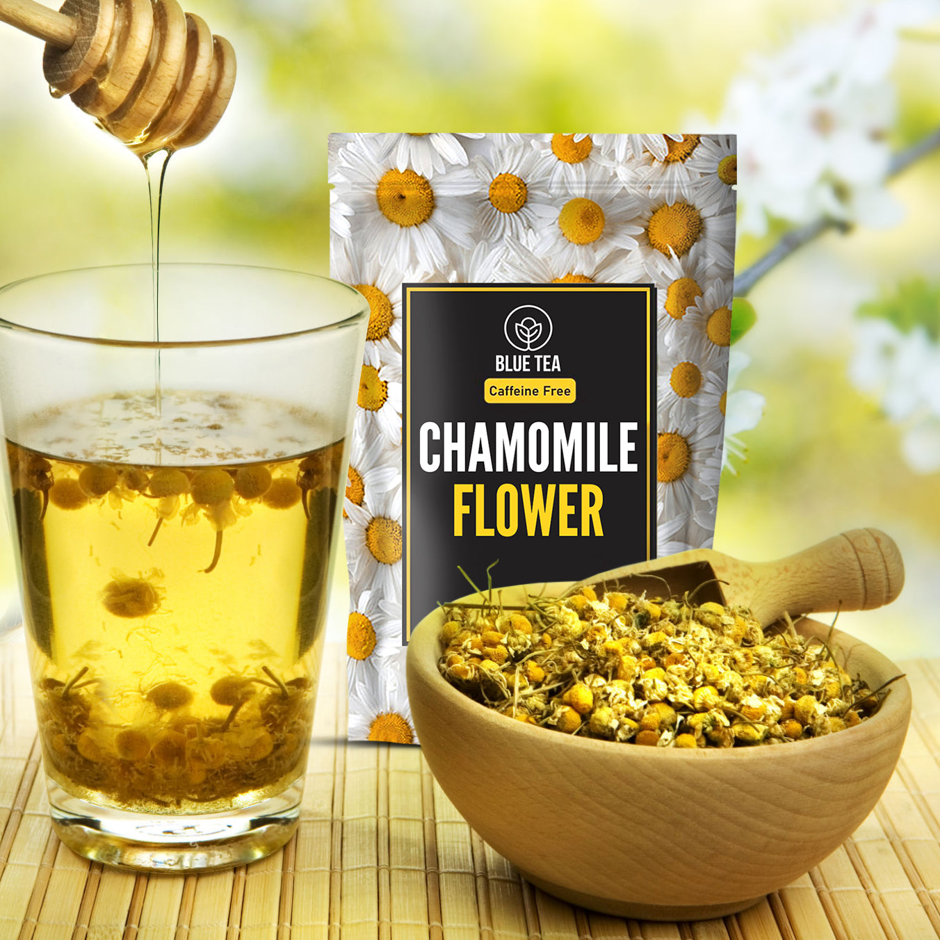 chamomile flower tea