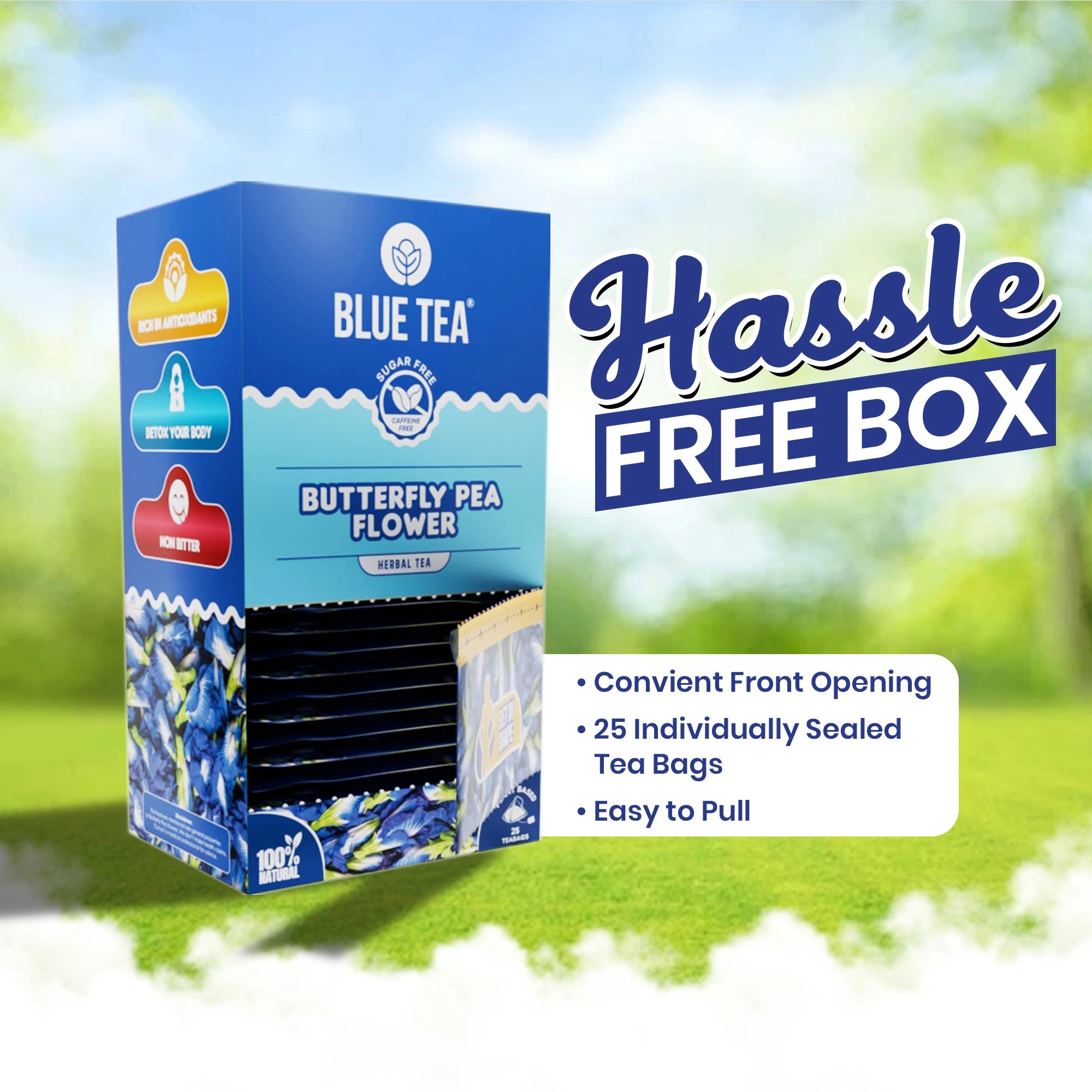 butterfly pea flower tea