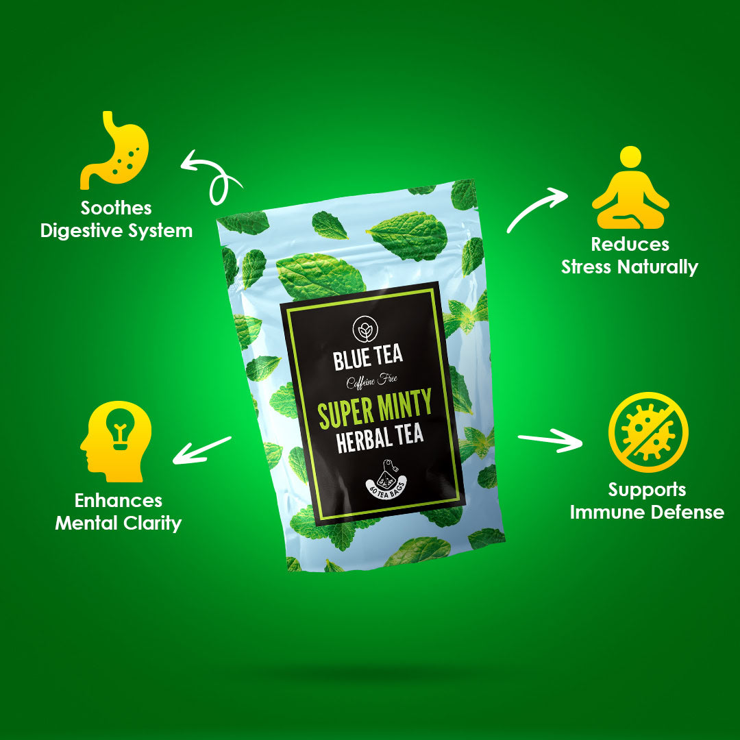 Super Minty Herbal Tea - 60 Tea Bags