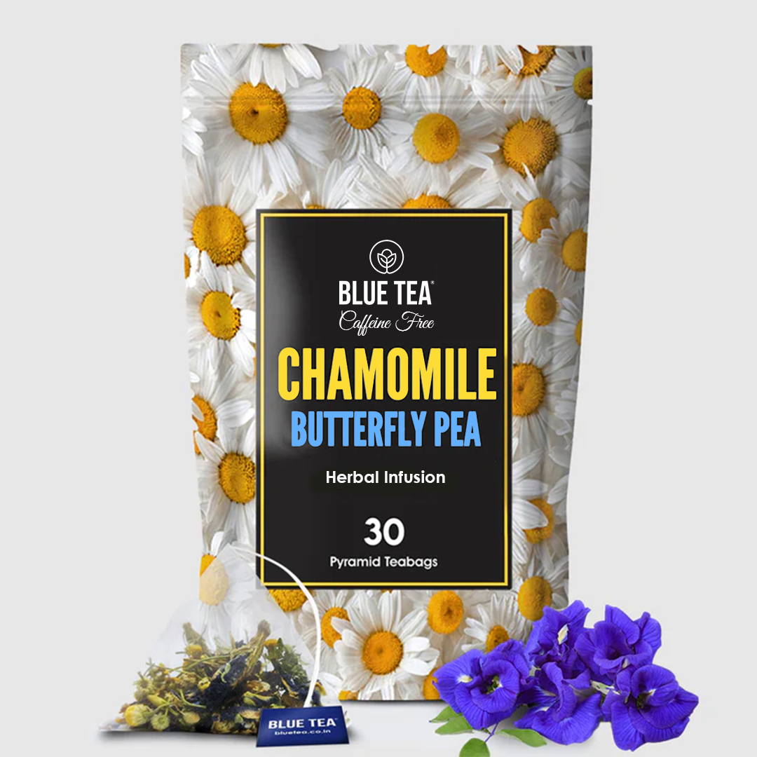 Chamomile Butterfly Pea Herbal Tea  - 60 Teabags