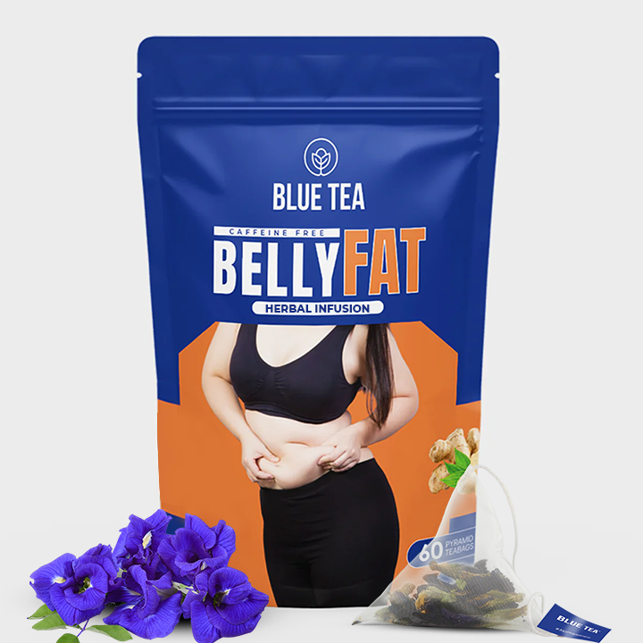 Blue Tea Belly Fat Herbal Infusion - 60 Tea Bags