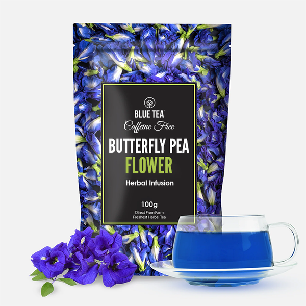 Butterfly Pea Flower Herbal Infusion - 100g (200 Cups)