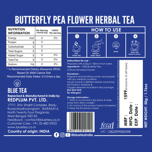 butterfly pea flower tea