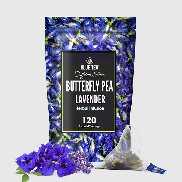 Butterfly Pea Lavender Herbal Tea - 120 Teabags