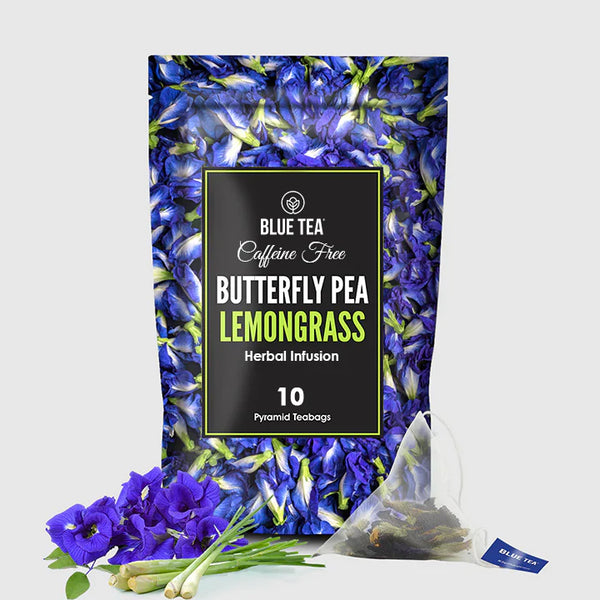 Butterfly Pea Lemongrass |10 Pyramid Teabags