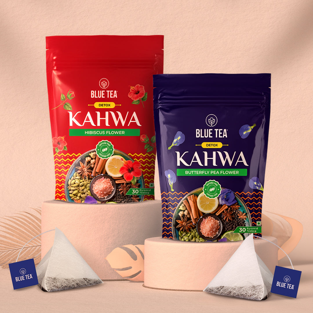 Detox Kahwa combo Pack - 60 PTB | 30 Teabags Each