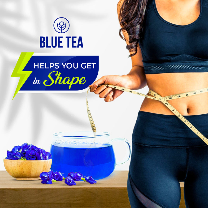 Buy Pack Of 2 Butterfly Pea Flower Tea 30g (120 Cups)- Blue Tea – Blue ...