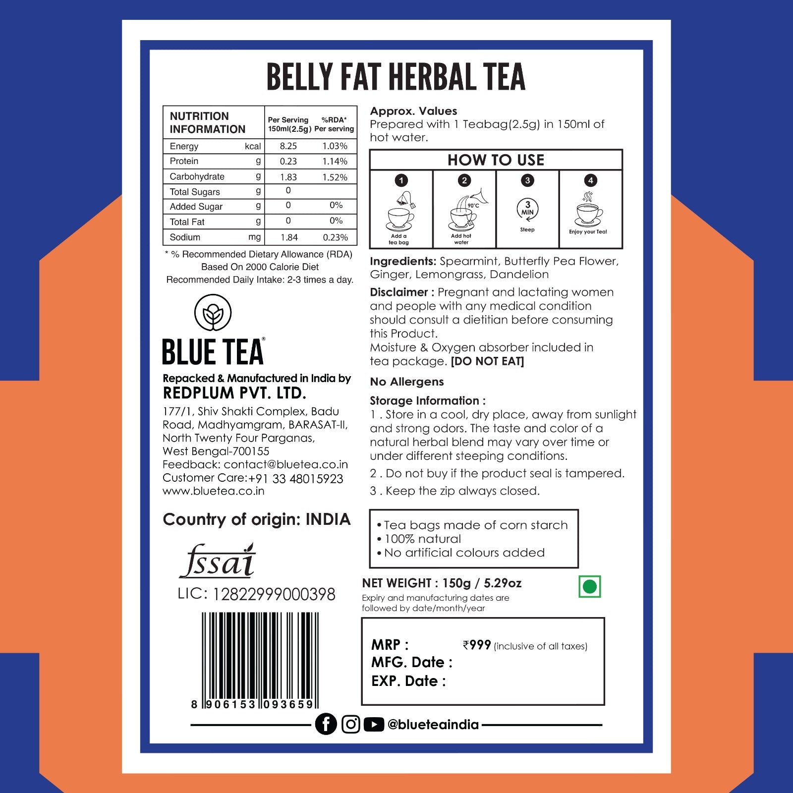 belly fat tea