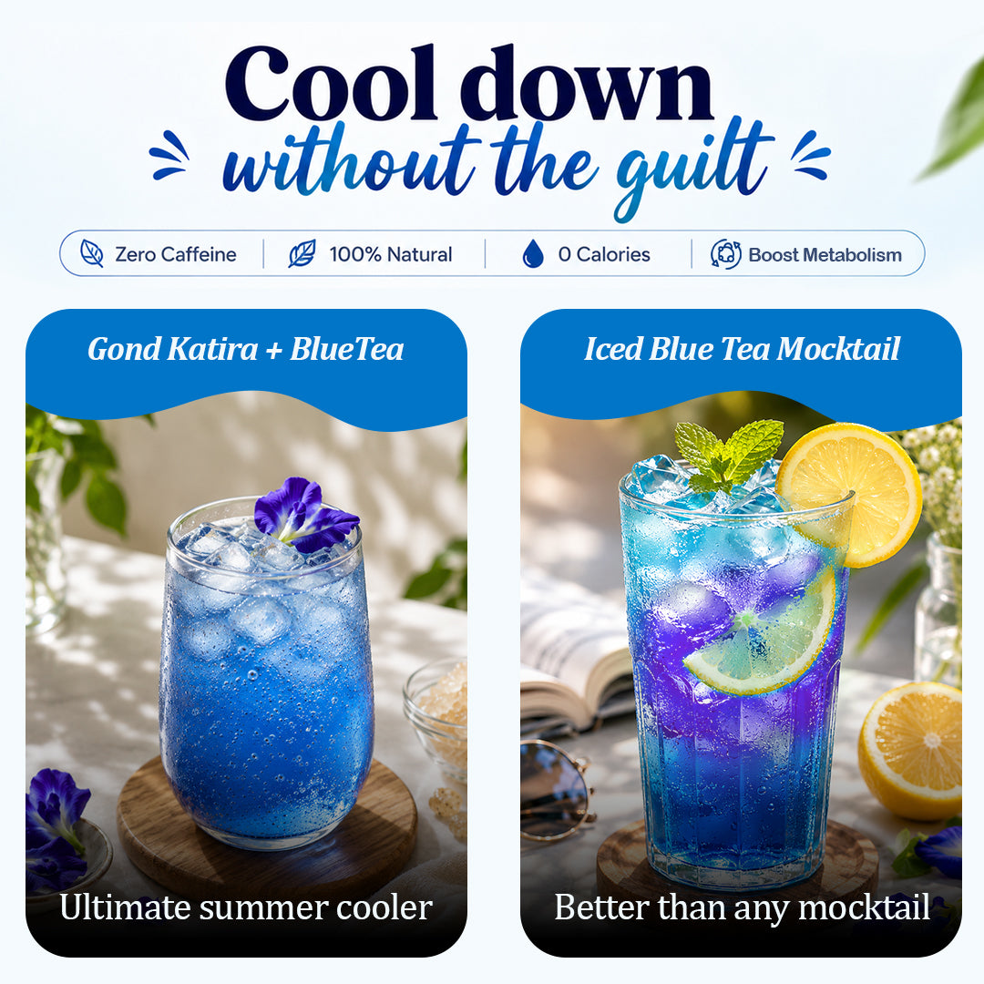 Butterfly Pea Flower Herbal Tea - 100Teabags
