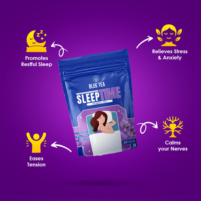 Sleep Tea – Naturally Calm Your Mind & Improve Sleep Quality – Blue Tea ...